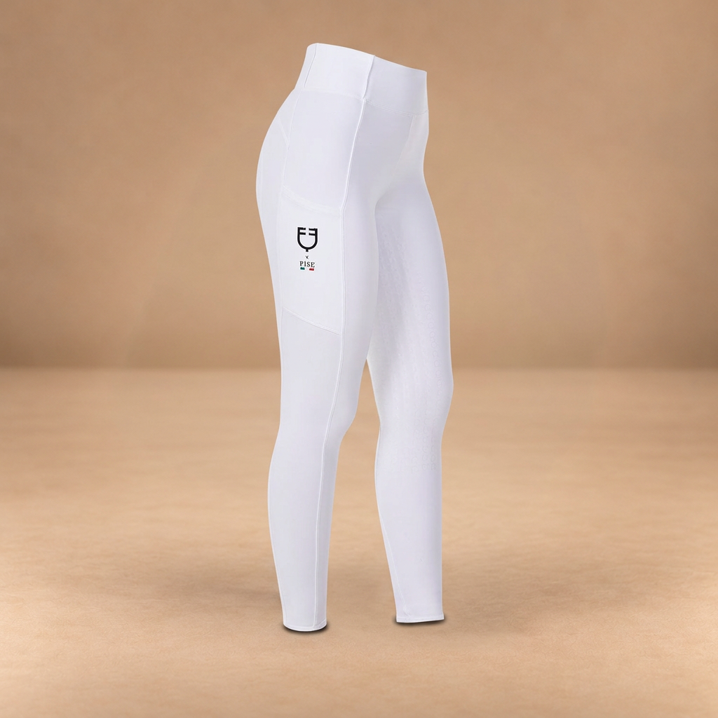 LEGGINGS DONNA SLIM FIT FULL GRIP EQUESTRO X FISE