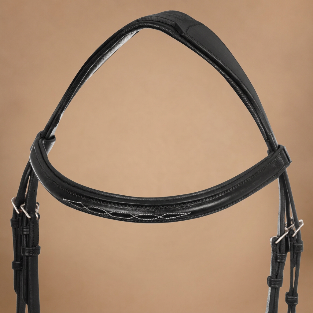 Dettaglio frontalino testiera Supreme nera su sfondo beige Smart Nova