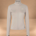 FELPA DA DONNA KLALBA CON ZIP INTERA IN MICROPILE KINGSLAND