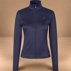 FELPA DA DONNA KLALBA CON ZIP INTERA IN MICROPILE KINGSLAND